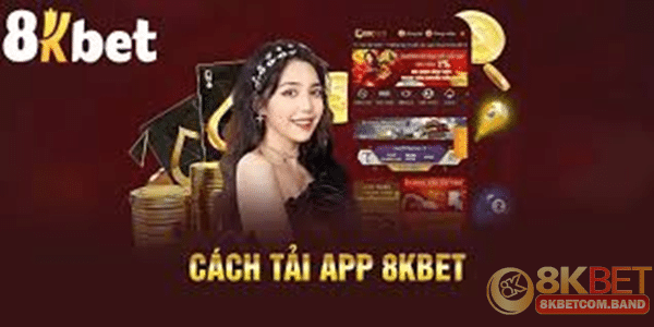 Giao diện chính thức của ứng dụng 8KBET mới nhất trên thiết bị di động