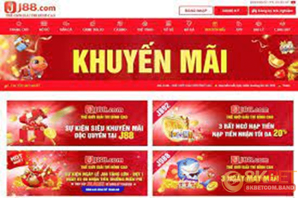 Giới thiệu về khuyến mãi nhà cái J88