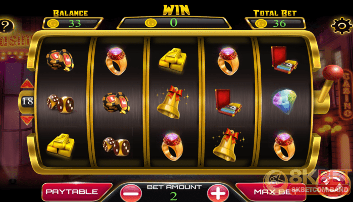 Giao diện video slot tại 8KBET bắt mắt