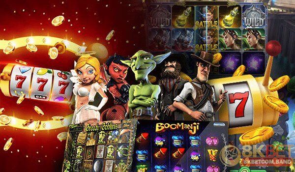 Đa dạng thể loại game slot tại 8KBET